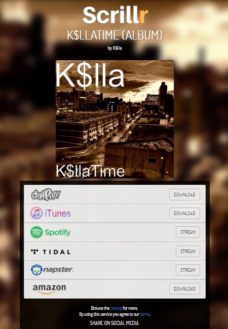scrill_la's tweet photo. @killa601 - K$llaTime (Album) | (#StreamingLinks) @Scrillr https://t.co/lRvadQuqfz https://t.co/2hRNsNsyYU