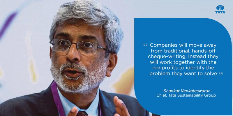 Shankar Venkateswaran, Chief, Tata Sustainability Group, on evolving #CSR practices in corporate India bit.ly/2pXkJJb <a href="/idr_online/">India Development Review</a>
