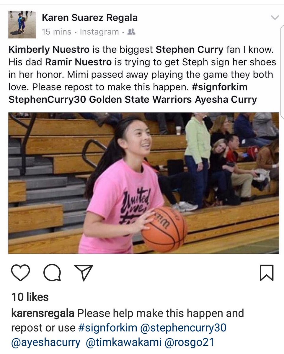 RheaMangaya's tweet photo. Please retweet, lets make this happen.
#signforkim @StephenCurry30 https://t.co/8qOjzk3qhu