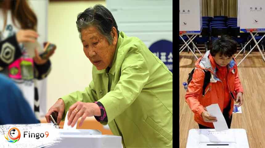 fingo9's tweet photo. Citizens of #SOUTHKOREA Cast Vote in Historic #Elections2017 Today
https://t.co/cPMbMuQVXx https://t.co/6W3kzU7mUc