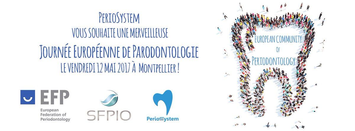 PerioSystem's tweet photo. Vendredi 12 mai : la #Journée #Européenne de la #Parodontologie organisée par @PerioEurope et la #SFPIO. Article -> https://t.co/cZ9uKo8HIP https://t.co/PIB1tKPPAB