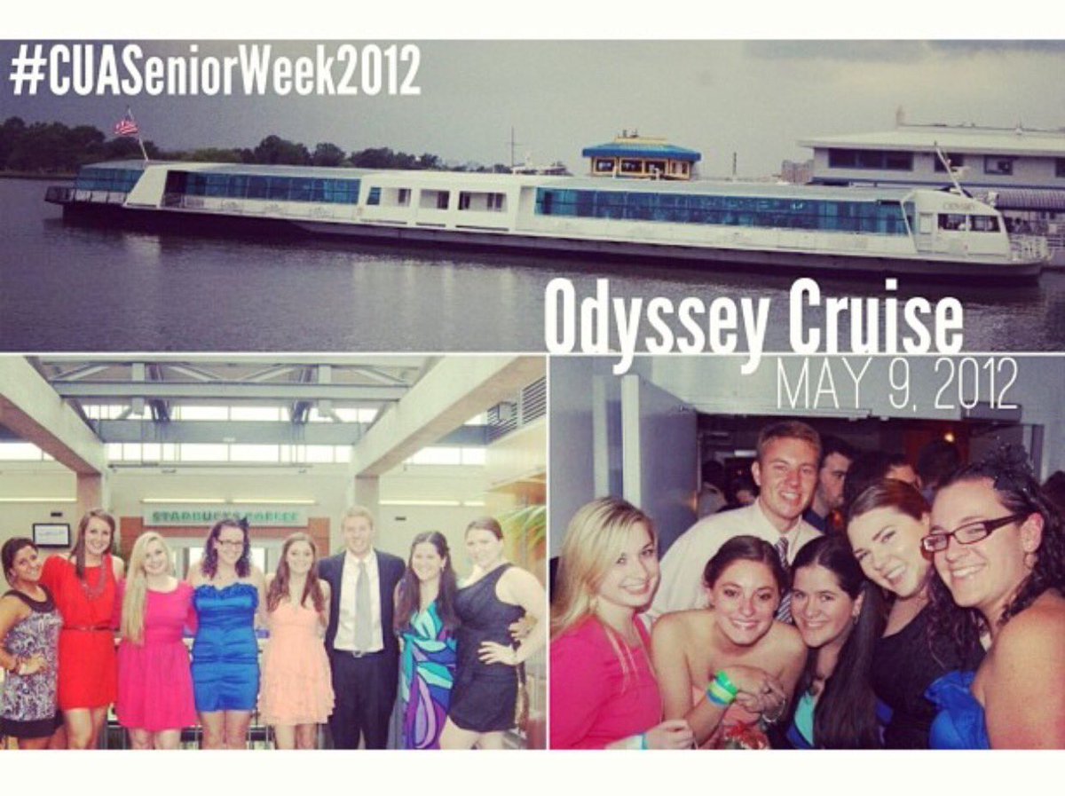 KatrinaMarie8's tweet photo. FIVE yrs ago today was #CUA2012's senior cruise- the last day of #SeniorWeek. Time flies... THO wishing #CardWknd17 wasn't 171 days away! π https://t.co/Ixt4lf3YCx