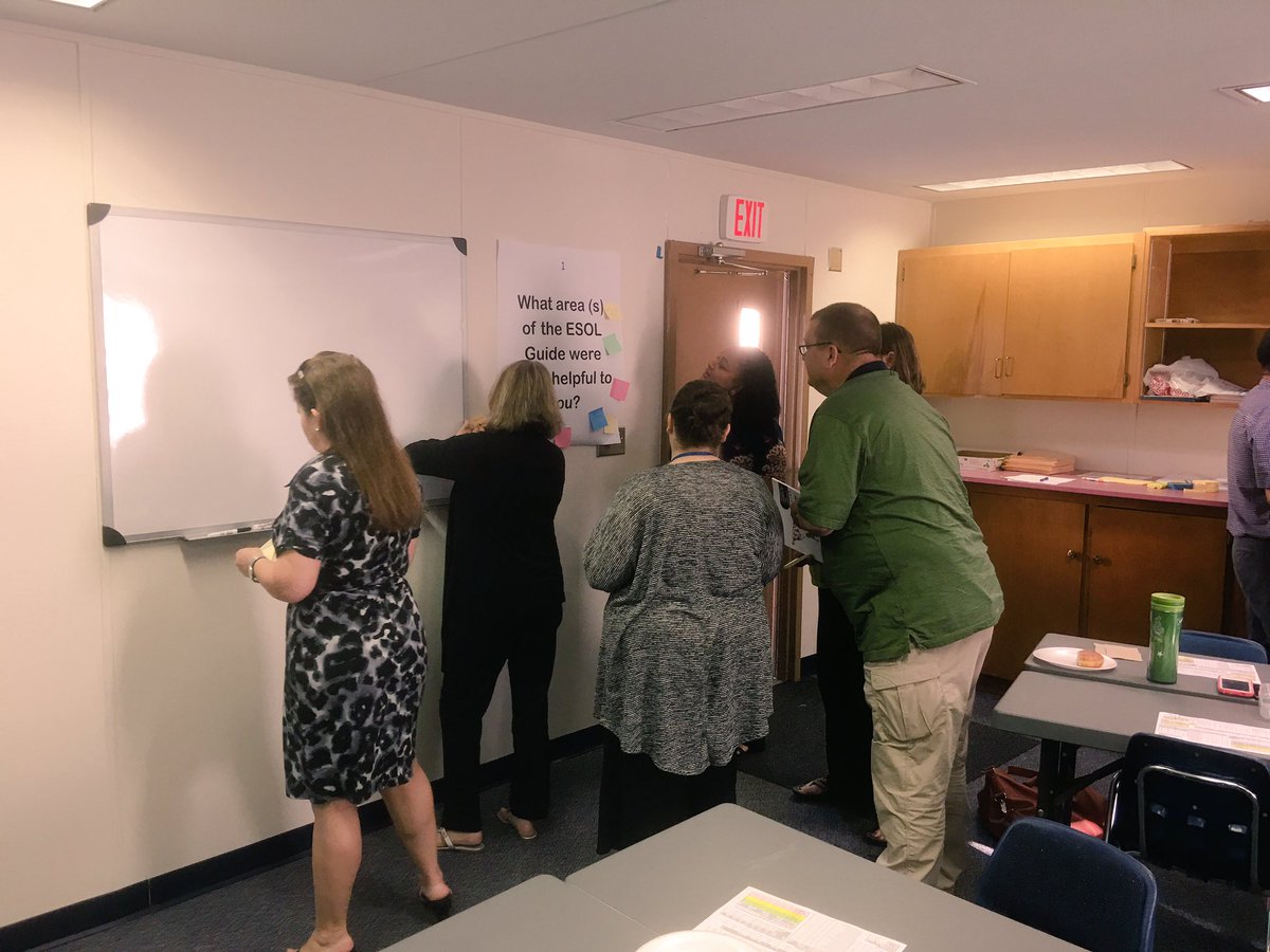 jcdillon2112's tweet photo. #ESOLContacts PLC Celebrating success with#ELLStudents in @lakeschools @TeachXLearn @AmberGreen_ELL @AlithCasey @SharonM6888 @jmedeiros0511 https://t.co/9lzl1lQBRl