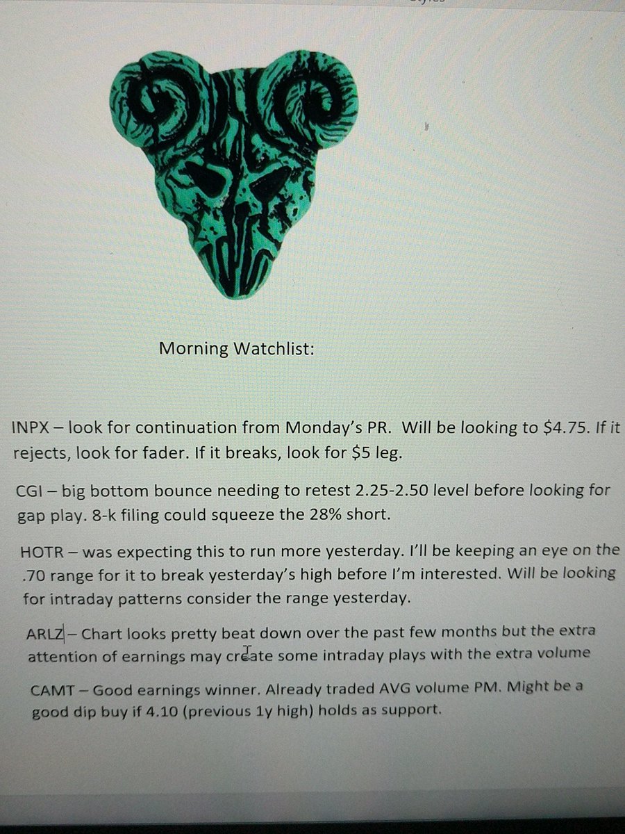 ReedingLips's tweet photo. $inpx
$cgi
$hotr
$arlz
$camt https://t.co/4mIq3UUwTP