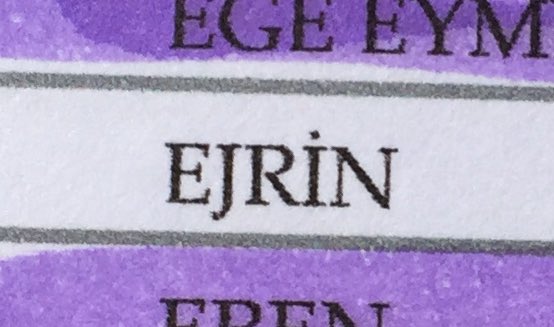 Çocuğum olursa ben de adını Ejderya koyucam