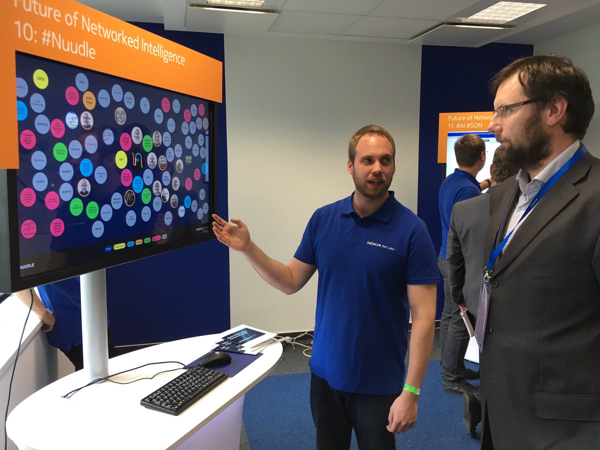 IstvanKetyko's tweet photo. Nuudle at #FutureXDays #Nokia #BellLabs Budapest https://t.co/BW21Ut2jA5