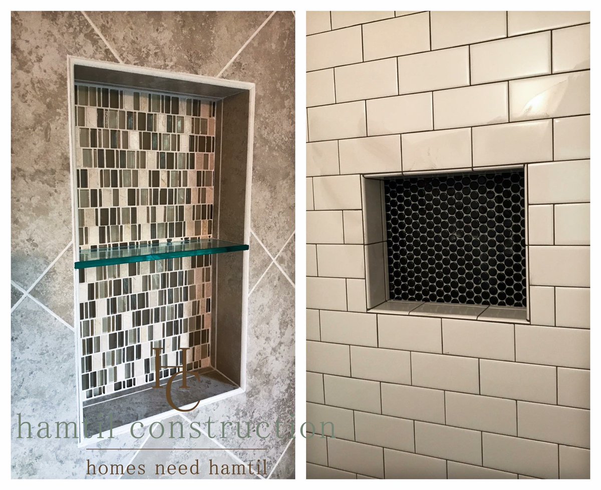 HamtilConst's tweet photo. Tile niche accents
#remodeling #bathroom #HCbuilt #tile https://t.co/ZeRImO7HZj