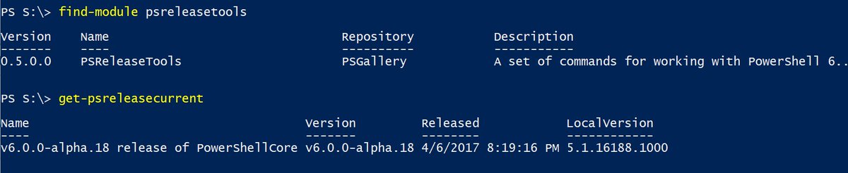 JeffHicks's tweet image. Keep up with the #PowerShell open source releases. #PSLinux