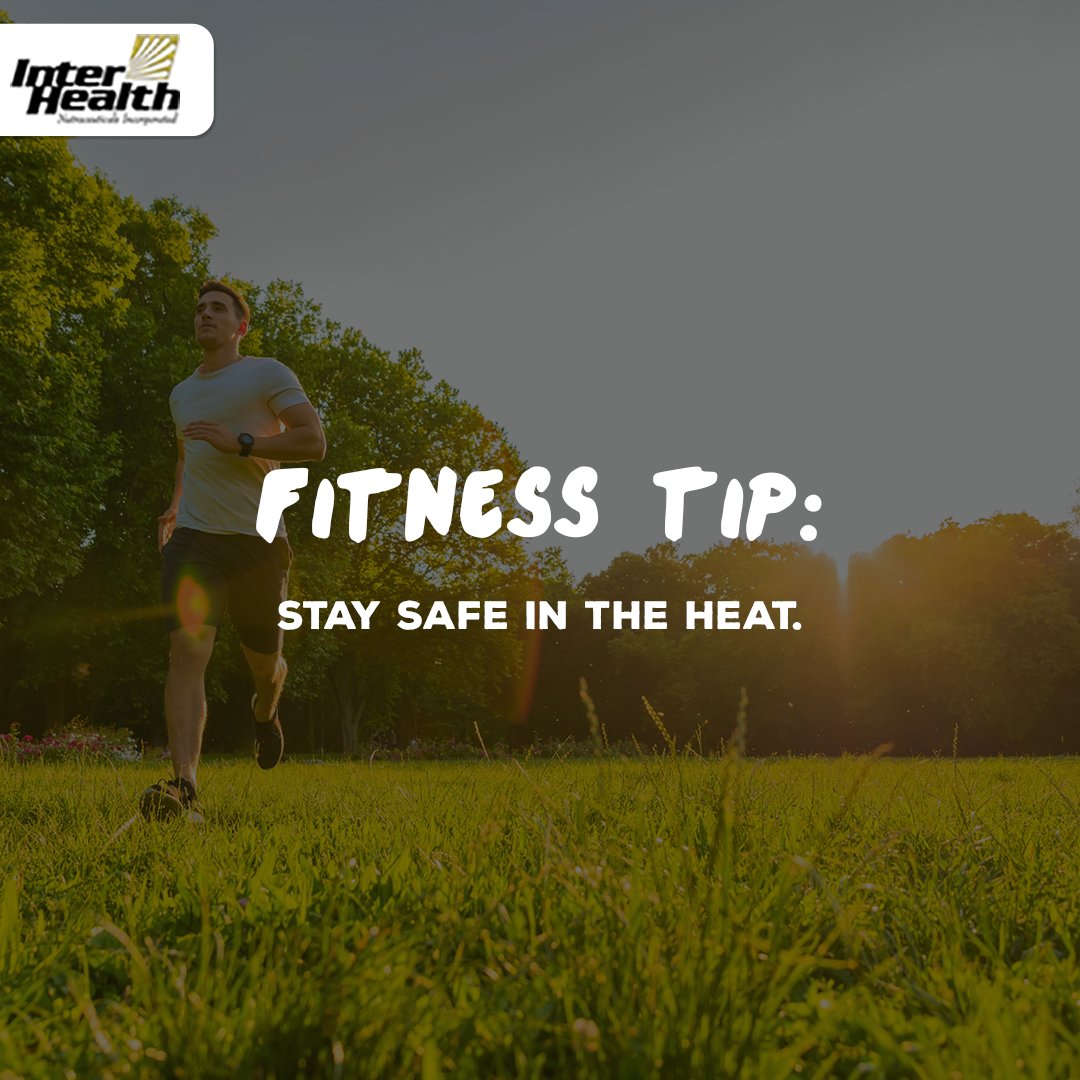 InterHealthNI's tweet image. Watch for signs of heat exhaustion (nausea, dizziness, and cramps) when working out outdoors. #WorkoutTip