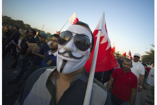 CommanderXanon's tweet photo. Saudi Military Enters Bahrain To Aid Regime | https://t.co/3Gj3jN561G | Al-Masdar News Report | #Anonymous #OpBahrain #revolution https://t.co/k2v7zQSFfI