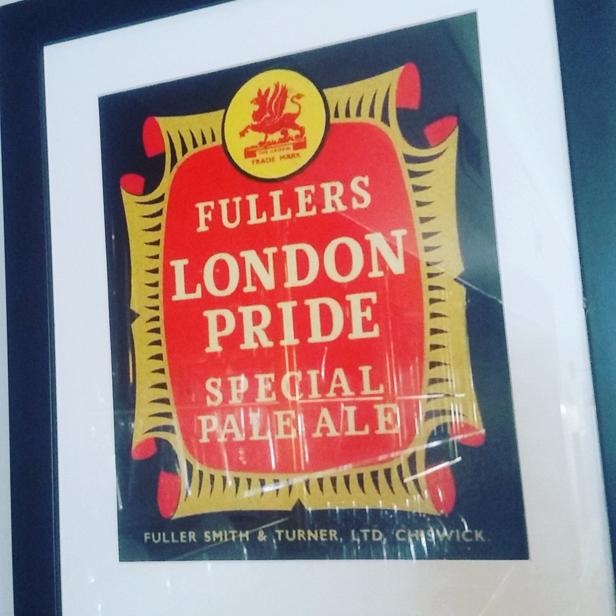 RedLionBarnes's tweet photo. Found this on our #mastercellerman visits today with @adriandoyle062 ๐๐บ https://t.co/ekXZrTJJ2c