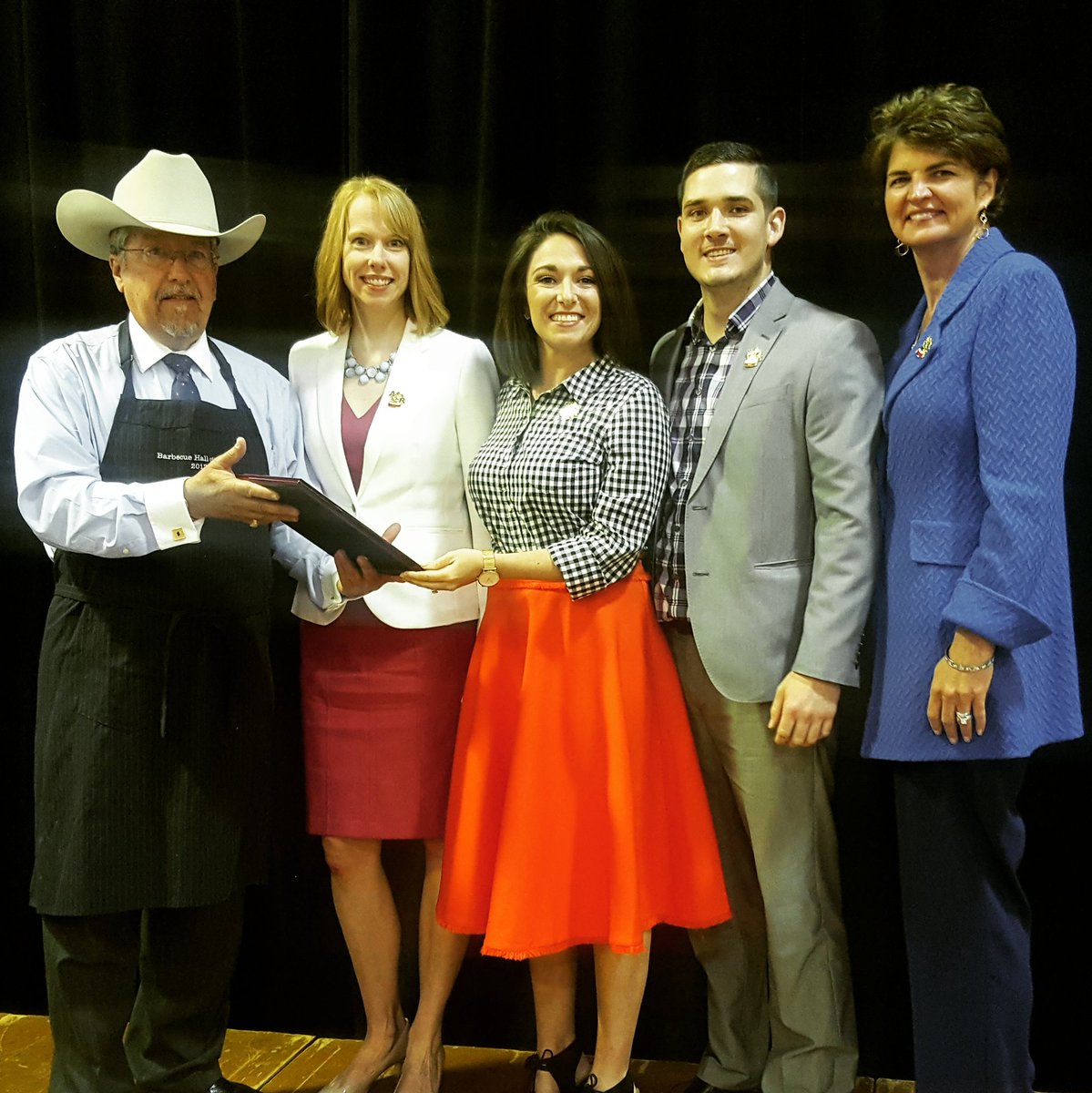 AmericanRoyal's tweet photo. Honored to be awarded 2016 Event of the Year at the KCK Convention & Visitors Bureau Annual Tourism Celebration. #ARProud #AR2017 #AR2016BBQ https://t.co/yuWmb0mozg