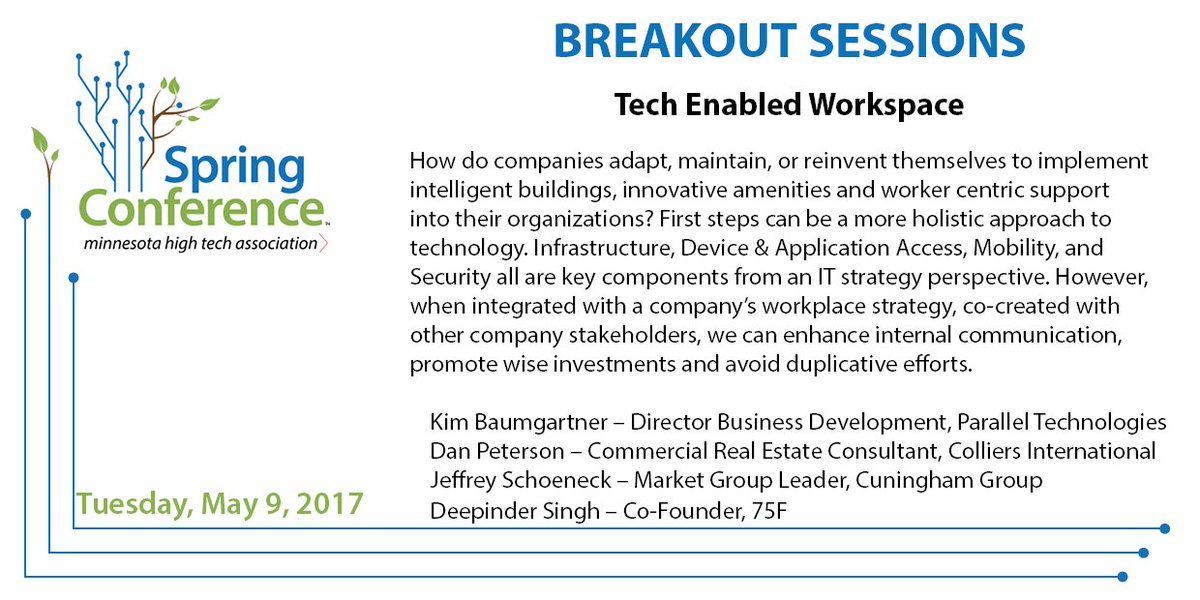 mntechassoc's tweet photo. At 2pm, we'll have our final round of breakout sessions #MHTAspring https://t.co/k1S2bvBwWk