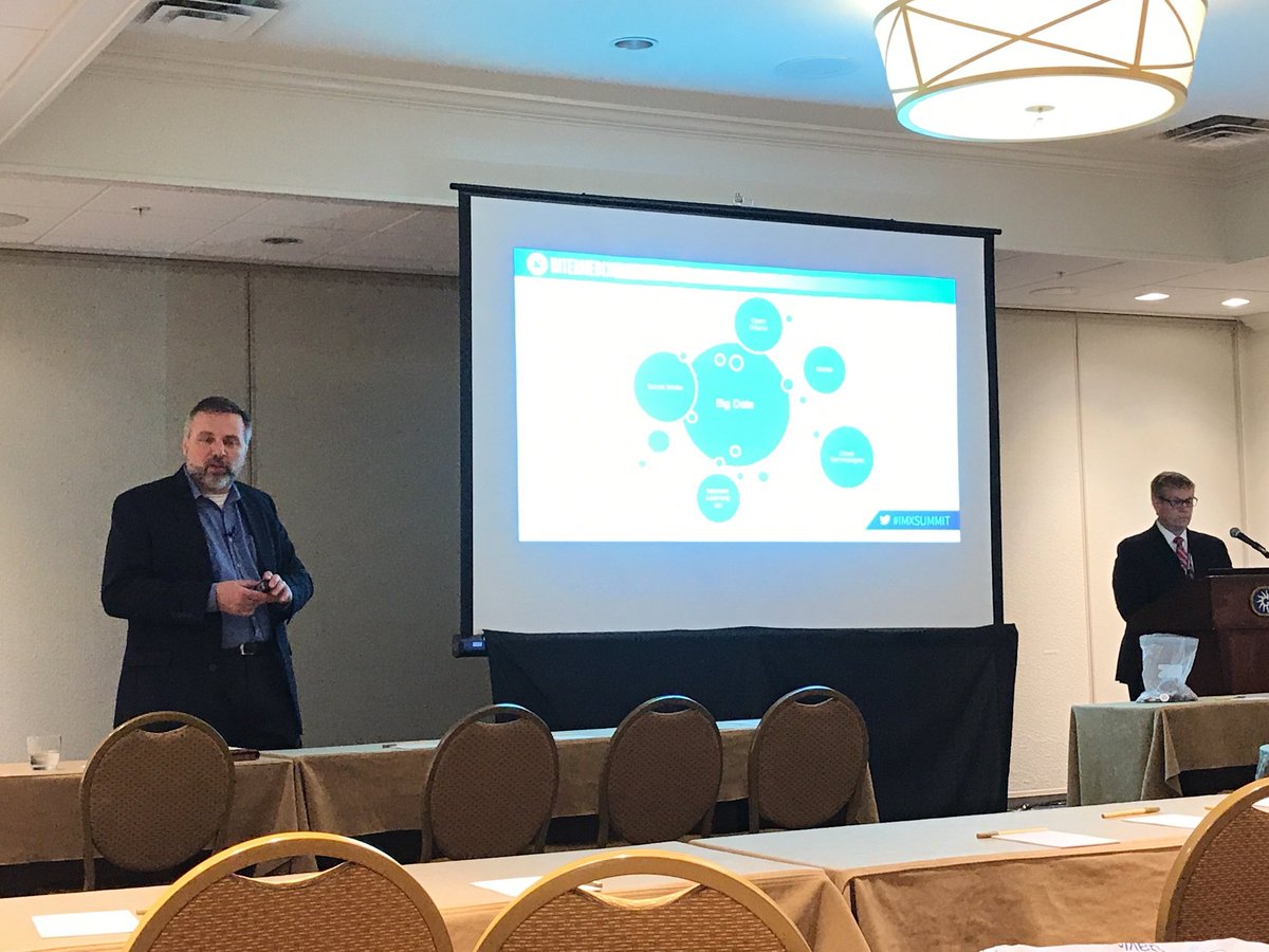 mjwatsonmd's tweet photo. Discussing how social media impacts big data collection. #IMXSummit #Intermedix - https://t.co/t4Xkt7x6Td https://t.co/baa1dvnuyy