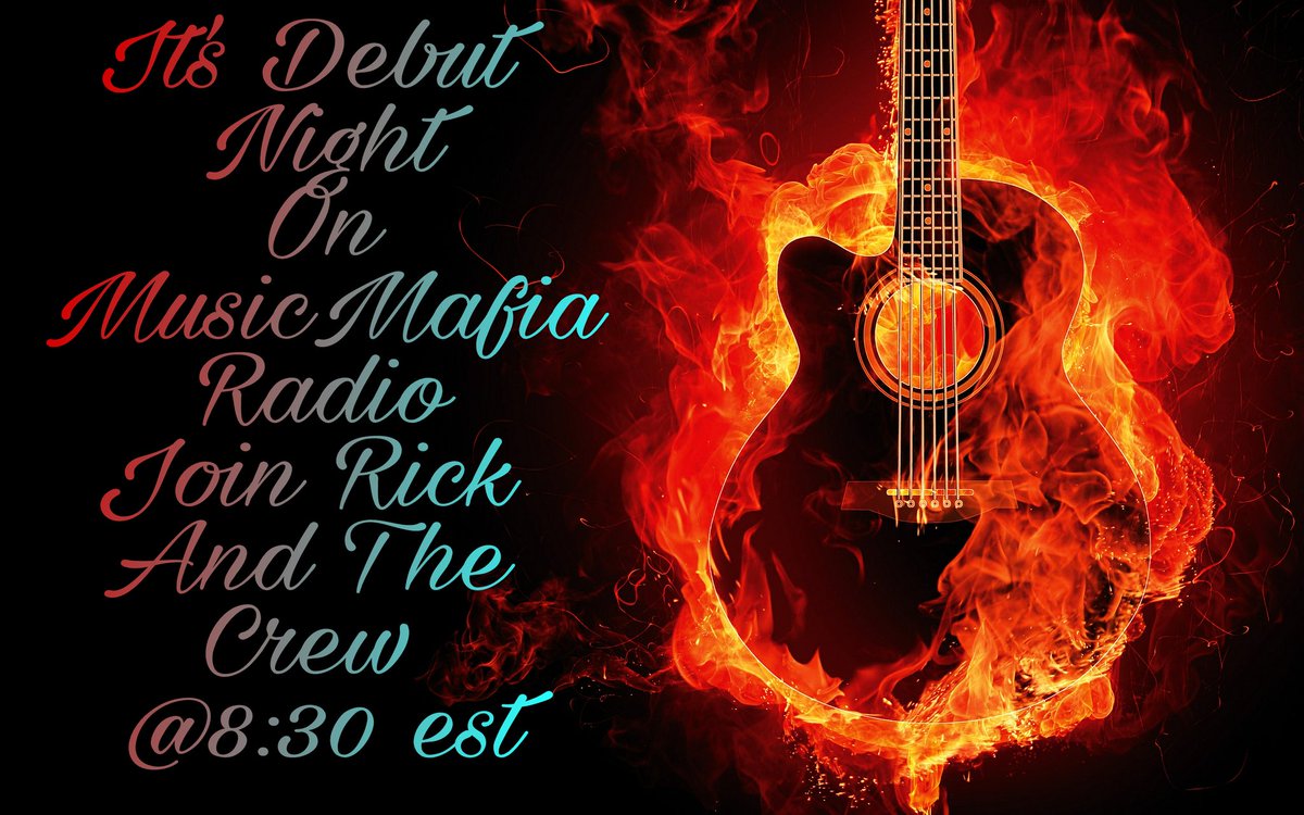 MusicMafiaRadio's tweet photo. IT'S DEBUT NIGHT 8:30 EST
@conwayseavey @BrokenValor @kennygeorgeband @JakeNelsonLive 
@StarchMonkey @jlfulks @noticegraceband https://t.co/A2vkjlrMKL