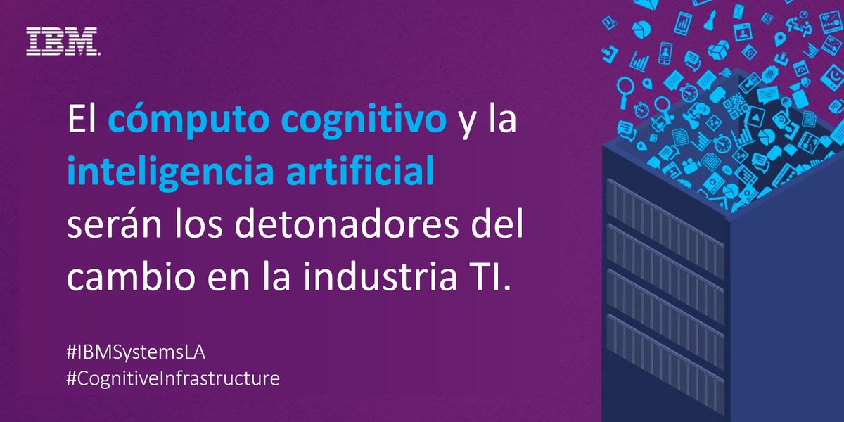 marchand00's tweet photo. En los próximos cinco años, la forma en que conocemos el mundo cambiará radicalmente. #IBMSystemsLA #CognitiveInfrastructure #IBMFact https://t.co/zS5tKpTXn0