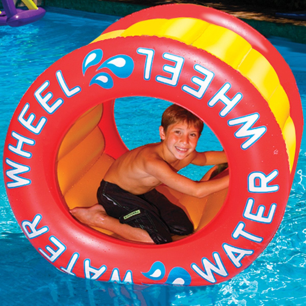 SplashCenter's tweet image. Roll your way into summer with our Swimline Water Wheel splashsupercenter.com/Swimline-Water…