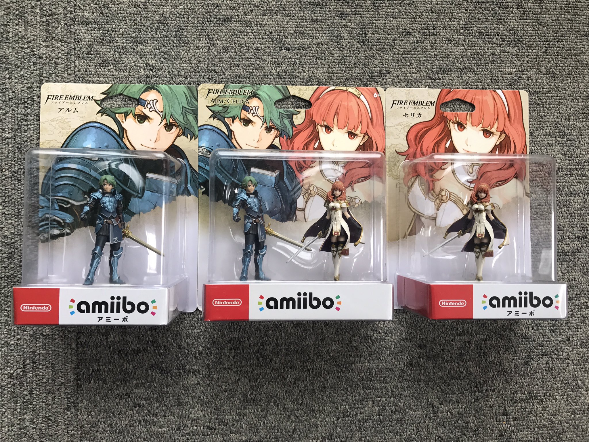 mikrofon Tredive Cusco John Ricciardi on Twitter: "In Japan, Alm and Celica amiibo are sold  separately (left and right). In the US, they're sold as a set (center).  #FireEmblemEchoes https://t.co/zoiziKjX5z" / Twitter