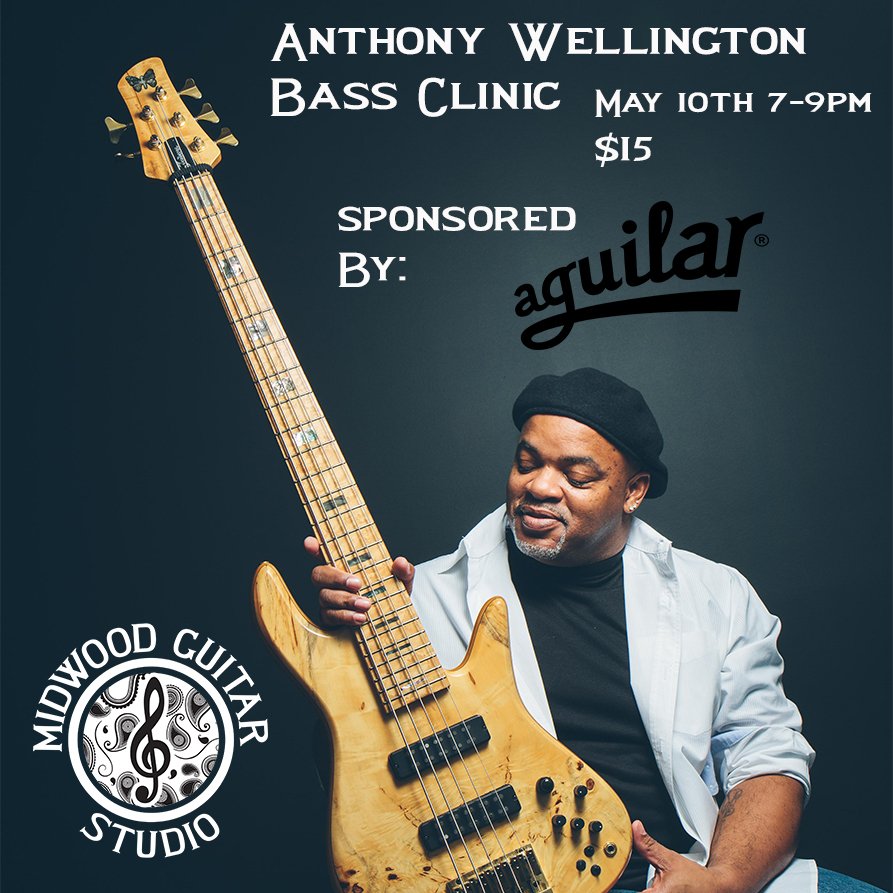 aguilaramp's tweet photo. Anthony Wellington is coming to Charlotte, NC for a bass clinic at Midwood Guitar Studio tomorrow! Win a #FilterTwin pedal!
#Aguilar https://t.co/KssYSXUZt2