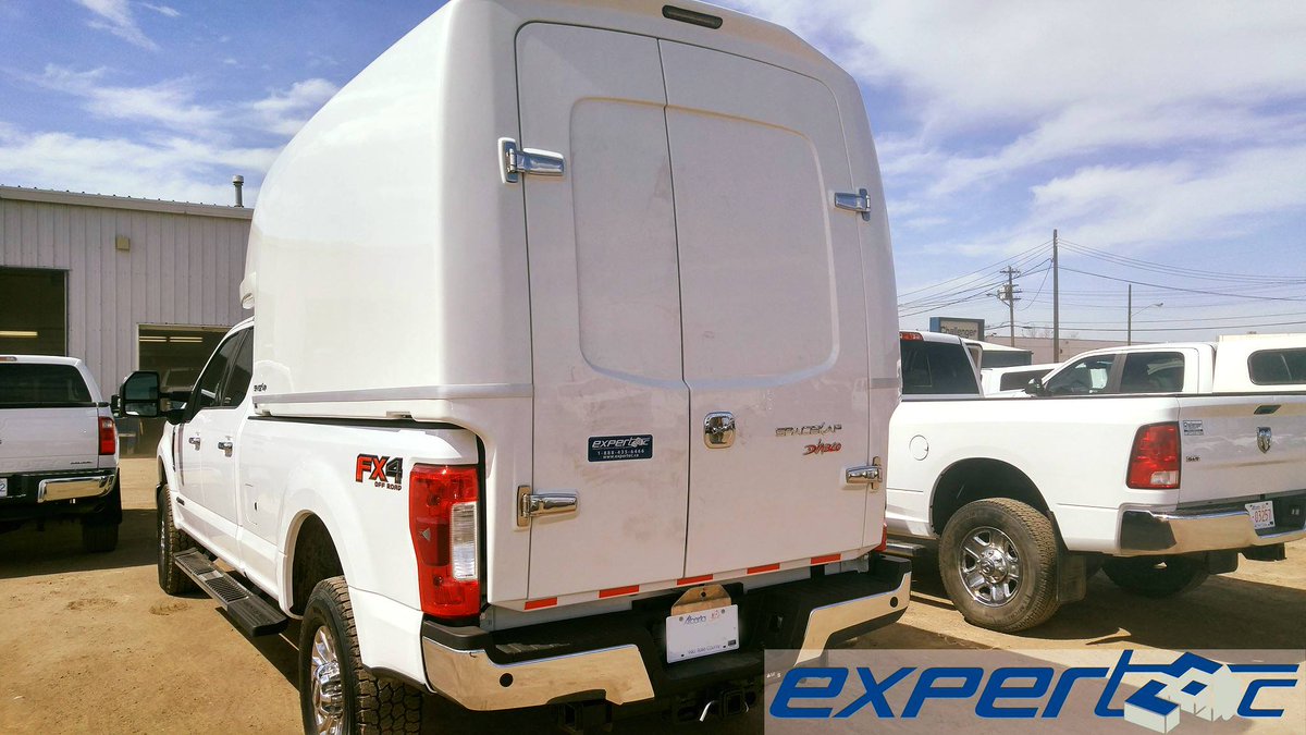 Expertec_Canada's tweet photo. This @FordCanada F-350 is ready for work after being #upfitted with a Diablo @SpaceKapTM for Challenger Fleet Management Services. https://t.co/eFQqeTZ7yH