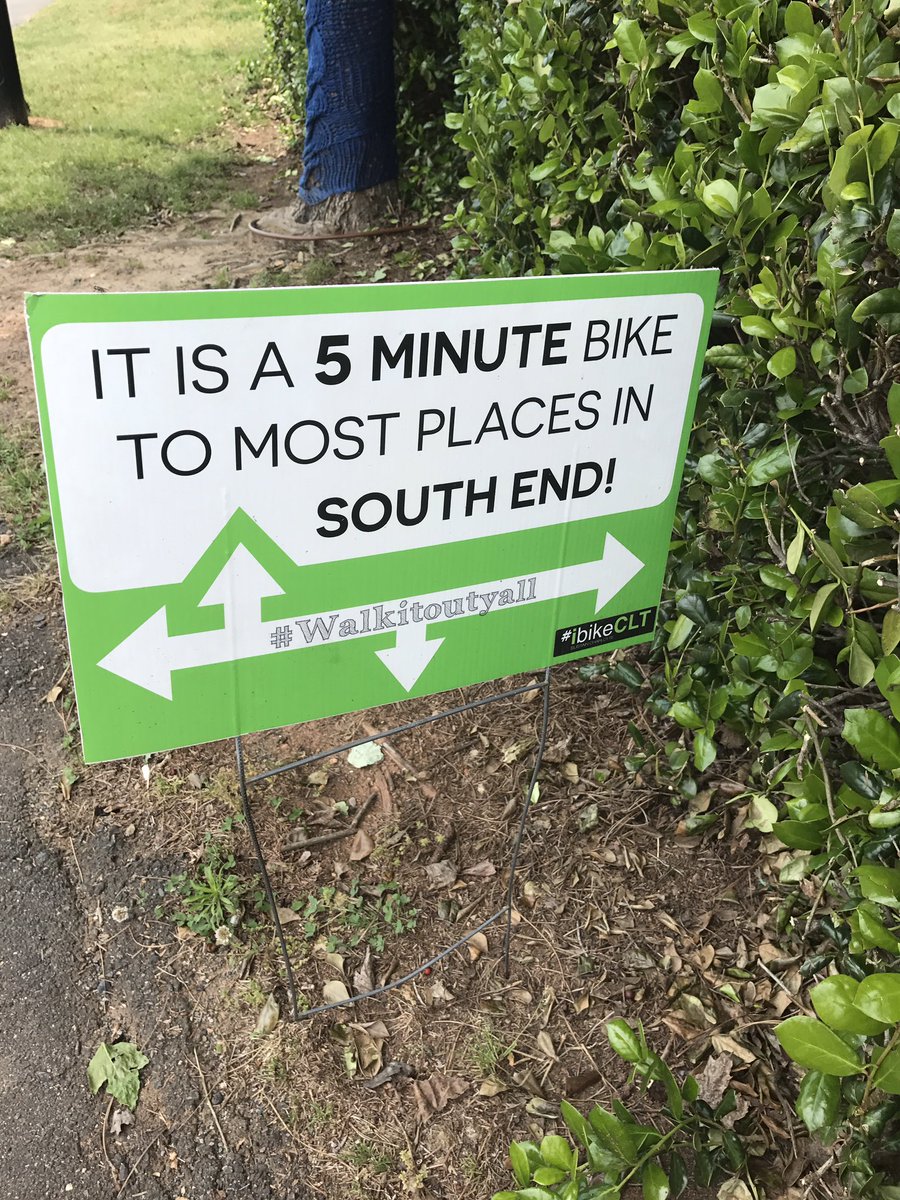 tfkcharlotte's tweet photo. Spotted on the rail trail! 🚲💚 #ibikeclt #walkitoutyall https://t.co/k6wVw8Se4Z