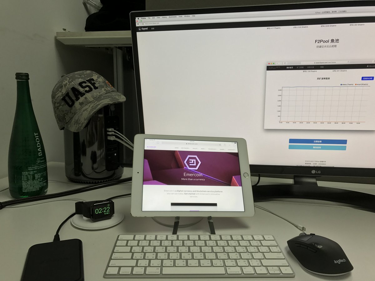 We are paying out Emercoin, starting today. Mine 1 BTC, Get 2 LTC + 10 NMC + 100 SYS + 1 EMC Free. Only at F2Pool! <a href="/emercoin/">emercoin</a>