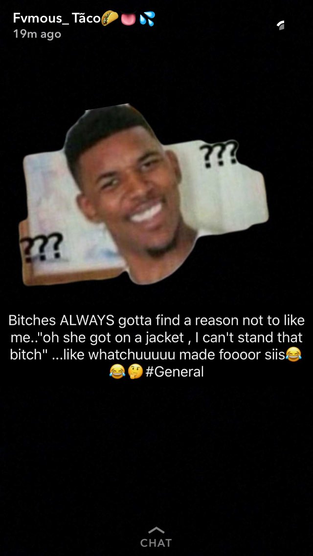 DangerousTee's tweet photo. How females are 😂😂 #haters https://t.co/nwYAl4oX3B