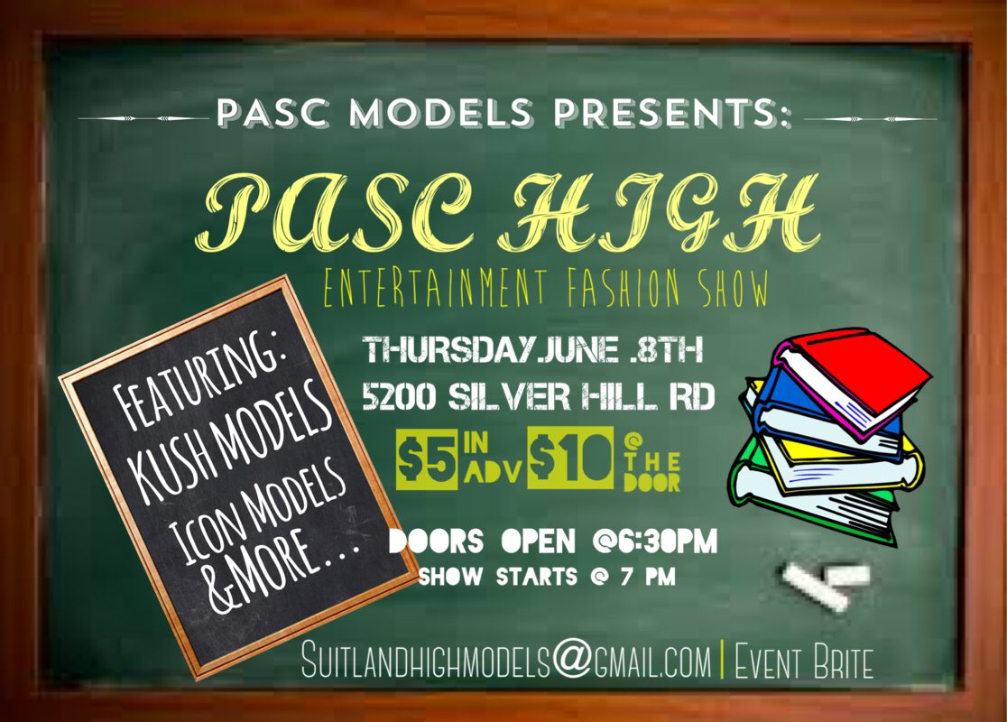 EOEModels's tweet image. PASC Models Presents : PASC HIGH 👠📚 Thurs |June 8th Come Out And Watch Our Final Slay ✨🏆 #PascModels ☄️😉