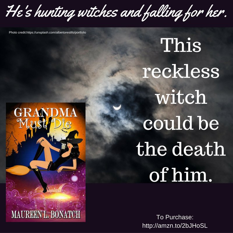 Hell hath no fury....like an angry witch. Grandma Must Die ow.ly/5tMt303AFiC #PR #books