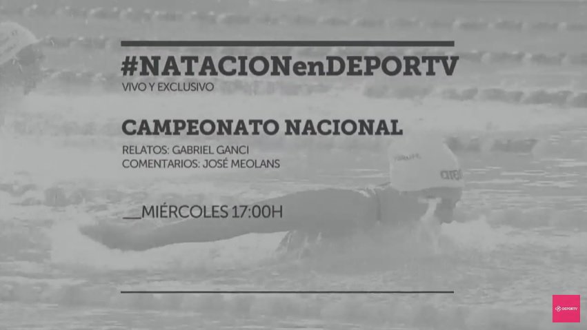 ▶️Mañana 17hs, el honor de transmitir junto a la LEYENDA <a href="/JoseMeolans/">Pepe Meolans</a>, x <a href="/canaldeportv/">DEPORTV</a>, desde Santiago del Estero, el ARGENTINO de NATACIÓN