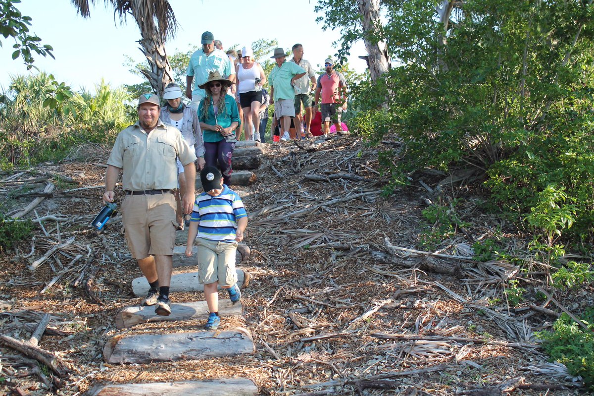BLM_ES's tweet photo. New trail opening in conjunction with 9th #anniversary of #Jupiter Inlet #Lighthouse ONA was a success! #LetsGoForAWalk #getoutside #SeeBLM https://t.co/MJbllm7lUu