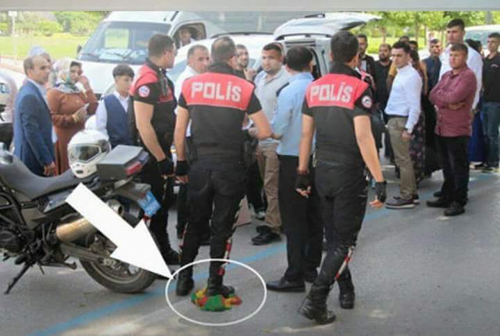 Şanlı Türk polisine selam olsun!