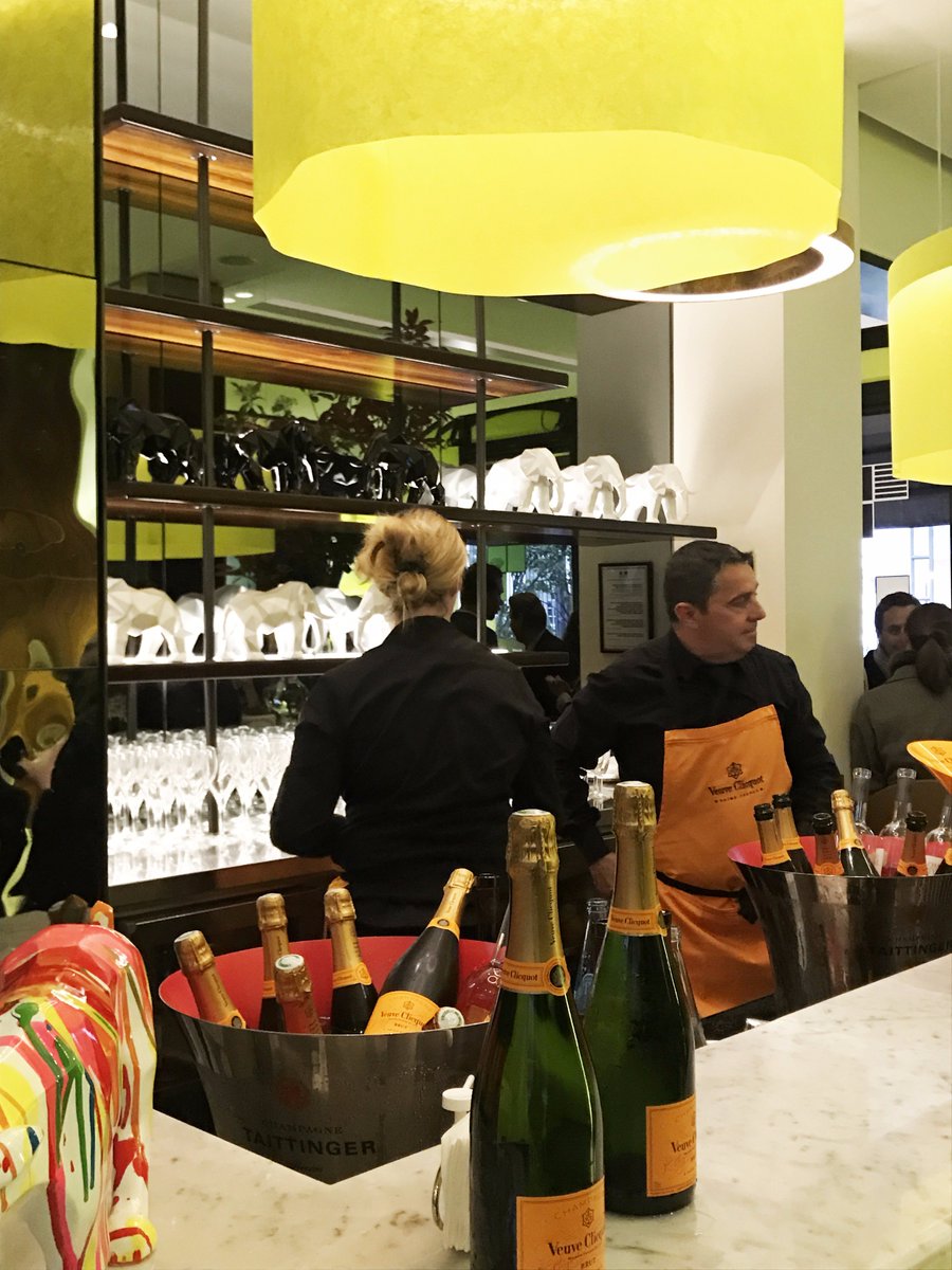 voltex_fr's tweet photo. Soirée du magazine @ResidencesDeco, lancement de l'elephant @artypopart pour le programme Elephant&amp;bees ! #asso #elephant #cause #don #help https://t.co/vASGvSEiCT