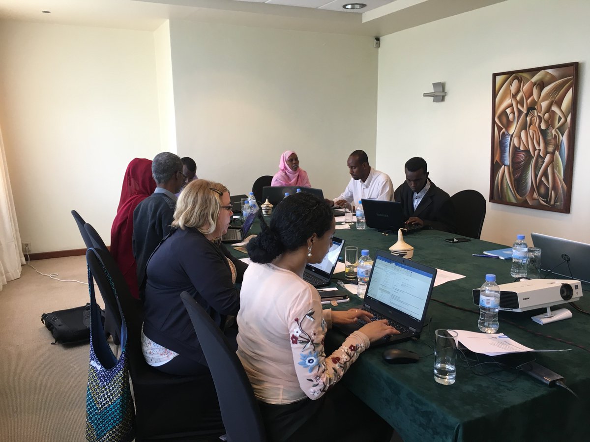 JeanNteziman's tweet photo. Interview phase- important part in a survey aiming to get #qualitystatistics. @StatsSweden sharing its experience with #Somali experts https://t.co/tAkZvozgpT