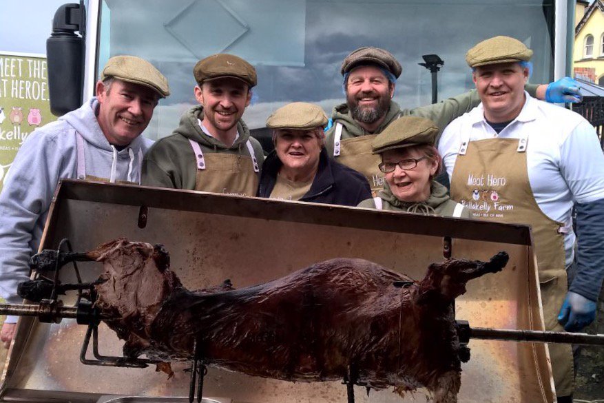BallakellyFarm's tweet photo. Get your delicious #farmer2fork 100% Manx meat-filled baps at https://t.co/NS3rkxtkd3 this weekend @MilntownEstate from @BallakellyFarm https://t.co/UwvLAMEby7