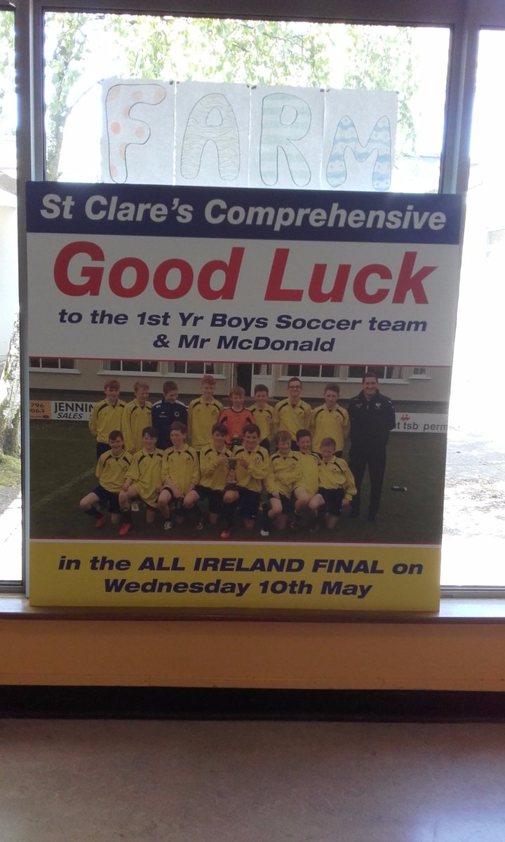 StclaresSport's tweet photo. Excitement building for tomorrows big match @faischools, Looking forward to another match ball... https://t.co/wmLQXVH1St