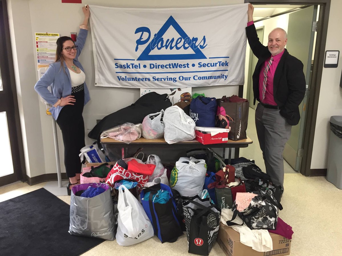sasktelpioneers's tweet photo. Proud to be a DirectWest #Pioneer. Empower women looking for a hand-up, not a hand-out.
https://t.co/r0LhFPtVla
#DirectWest
#DressForSuccess https://t.co/vc3jh8Rsel
