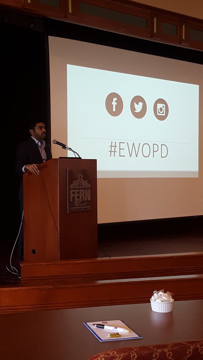EWOcoop's tweet photo. President-elect @griffithdsouza welcoming delegates to #EWOPD! Join us on twitter with #ewopd and #fern2017 https://t.co/TinXU1TM2u