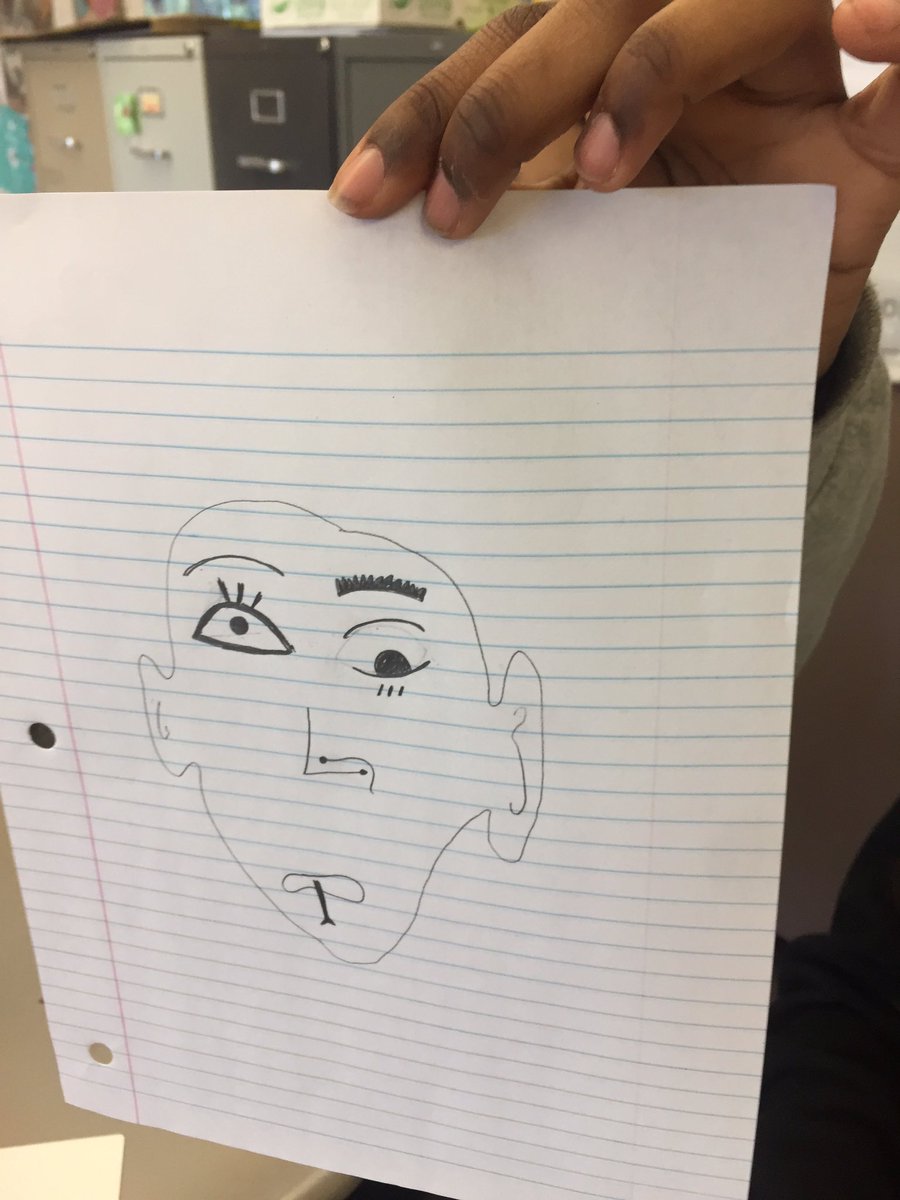 dowd124's tweet photo. #selfiescubistas inspirados por Picasso https://t.co/Hj4cmMDS67