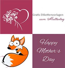 Labelfox's tweet photo. #Gratis Word #Vorlagen für #Etiketten zum #Muttertag - Jetzt das Geschenk oder die #Blumen für #Mama verschönern! https://t.co/osDGt6wMij https://t.co/OPjgtM6F0w