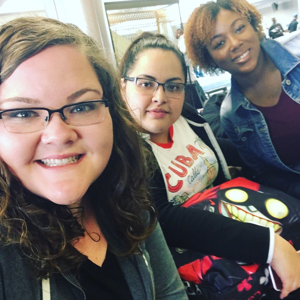 ArielBBlanton's tweet photo. Cuba bound! #csustudyabroad #biologyincuba https://t.co/wwSAYb9C7t