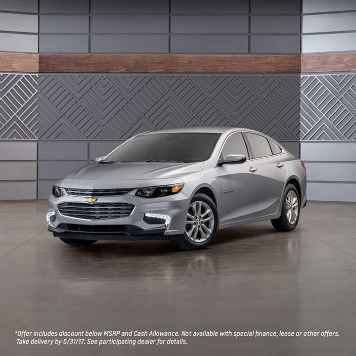 BurnsofGaffney's tweet photo. Get 20% below MSRP on all 2017 Chevy Malibu LT vehicles in stock*. https://t.co/5uhaEIs2vo https://t.co/ISvMPlNSYB