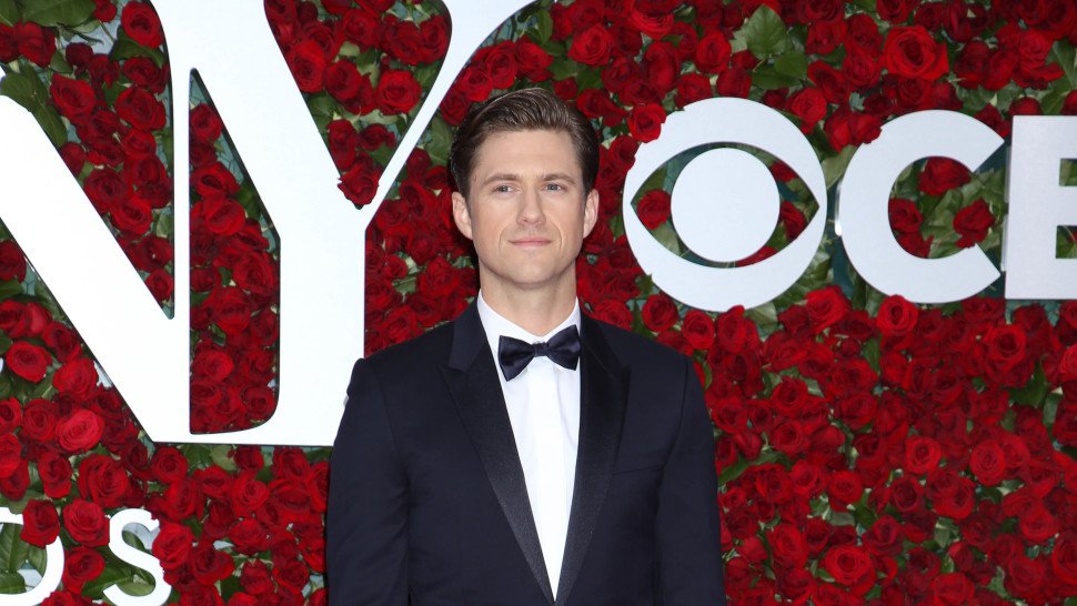 playbill's tweet photo. Need summer plans? @AaronTveit will lead Company at  @BarringtonStage https://t.co/cZxkJ6g929 https://t.co/JtsER4seGU