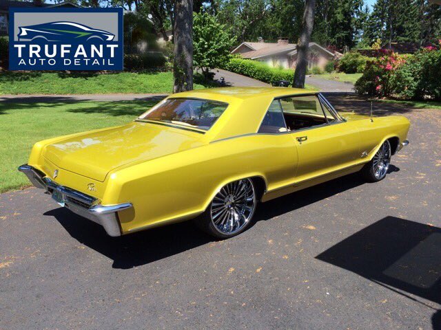 1965 was a good year. #BuickRiviera #TenderLoveandCare #LetUsHandletheDetails  #mobileautodetailing Info at TrufantAutoDetail.com