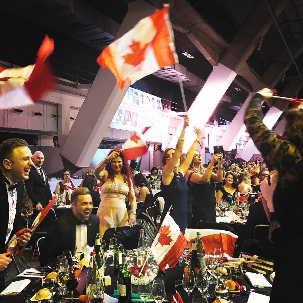 VenusBeautyS's tweet photo. The @RevlonProCanada team had an amazing time in Brussels last night at #StyleMaster17! #IamStyleMasters https://t.co/khAZBGpHtn