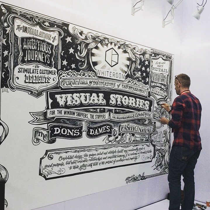 heyhoneyhq's tweet photo. Nice! The almost completed signage by @WhiteroomAgency 😍 #RDE17 https://t.co/GonRo7ZJJZ