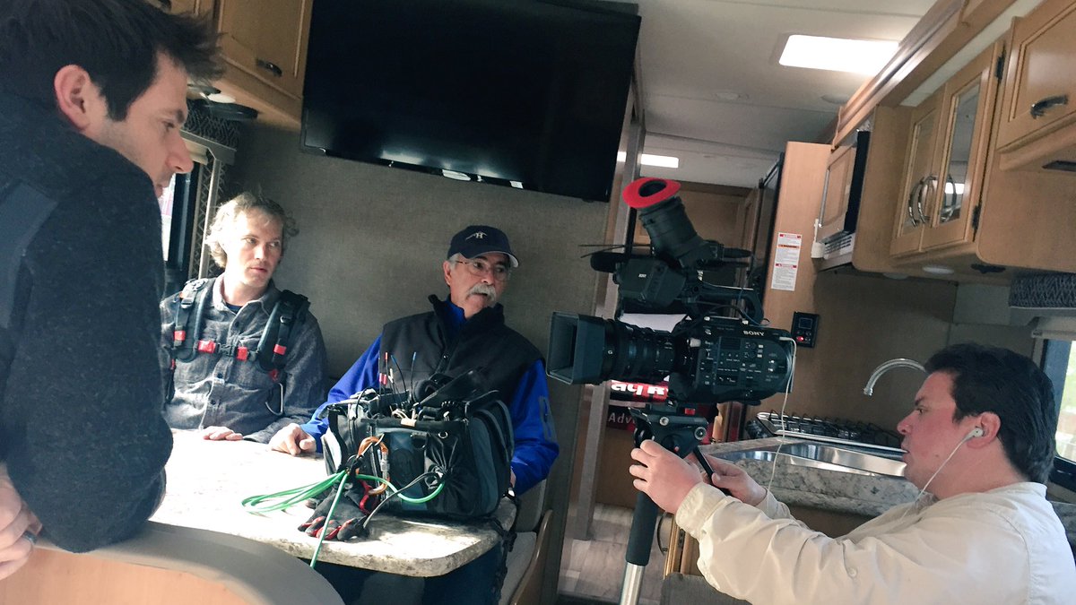 Production meeting this morning with this stellar crew before we hit the road for an episode of #howtobefrench <a href="/OptikLocal/">Helen Rollings</a> #telus #frab