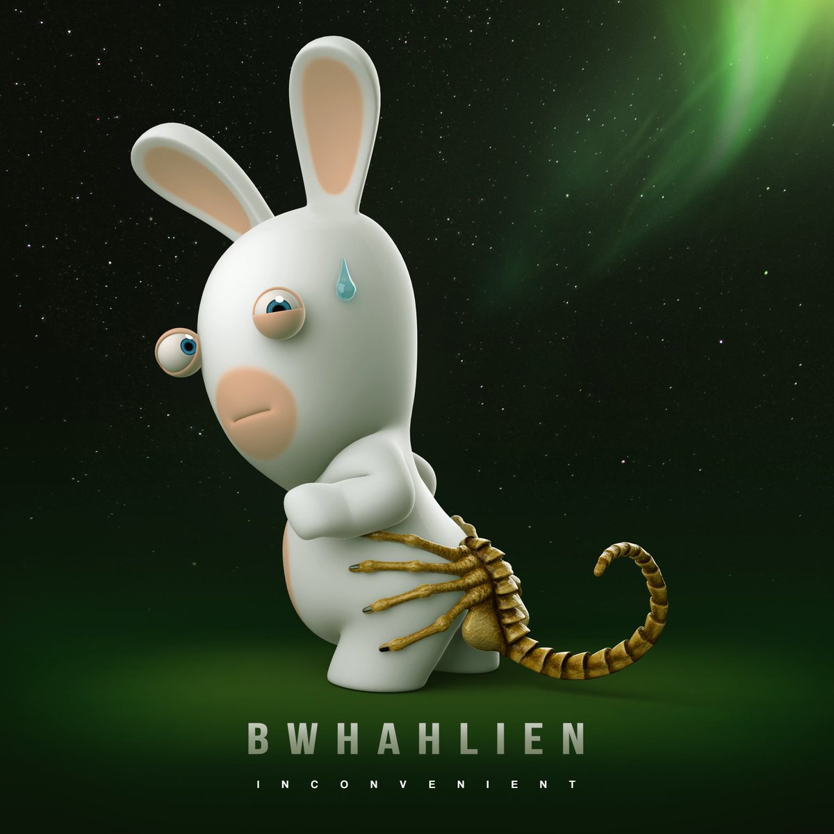 RabbidsOfficial's tweet photo. Free hugs anyone? #Rabbids #Alien #Facehugger #Asshugger #Ubisoft https://t.co/BiClKB9SHG