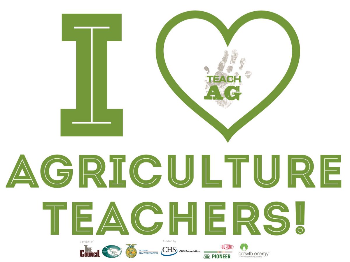 Teach_Ag's tweet photo. Happy National Teacher Appreciation Day! We love agriculture teachers! #AgTeacherShoutOut #TeachAg https://t.co/yyKpgtrukQ