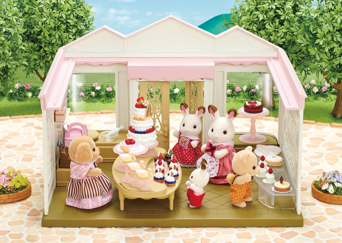 sylvanian families village cake shop